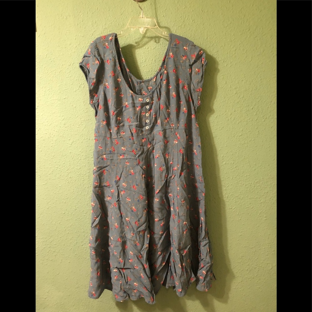 Parallel Clothing Co. Blue floral Dress